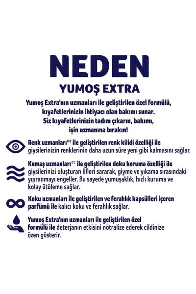 Yumoş Extra Yumuşatıcı 1440 ml Orkide