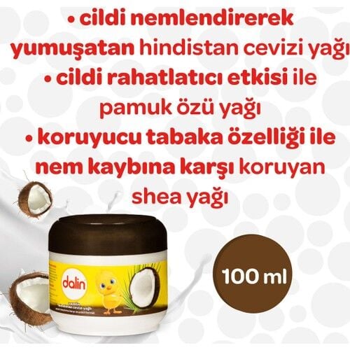 Dalin Vazelin 100 ml Hindistan Cevizi