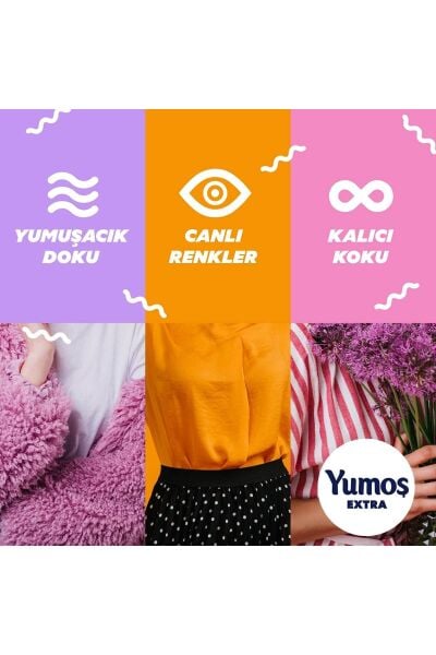 Yumoş Extra Yumuşatıcı 1440 ml Hanımeli