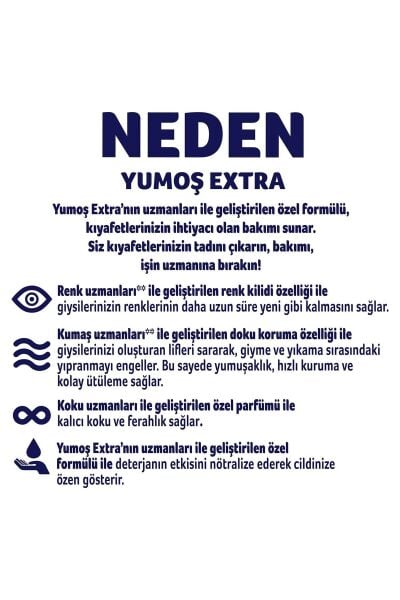 Yumoş Extra Yumuşatıcı 1440 ml Hanımeli