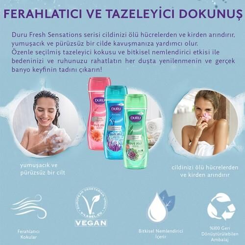 Duru 450 Ml Duş Jeli Kaktüs Çiçeği