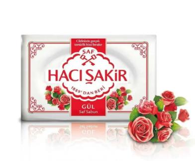 Hacı Şakir Banyo Sabunu 150 Gr Gül