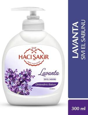 Hacı Şakir Sıvı Sabun 300 Ml Lavanta