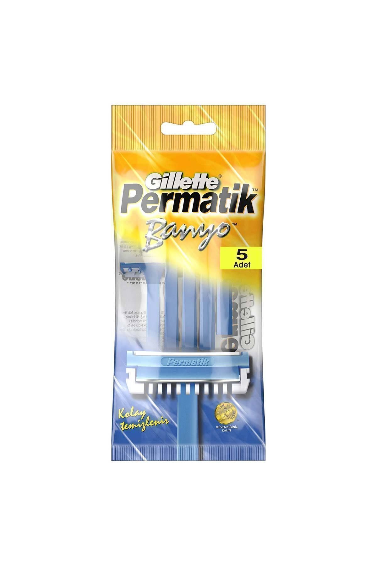 Gillette Permatik Banyo 5'li