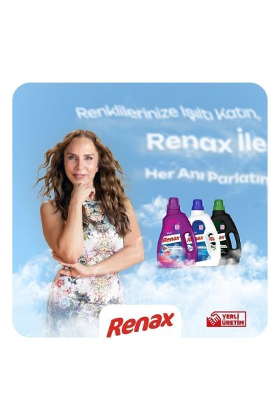 Renax Sıvı Deterjan 2520 ml Siyahlar