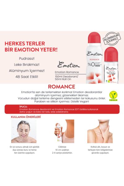 Emotion Women Roll-On 50 Ml Romance