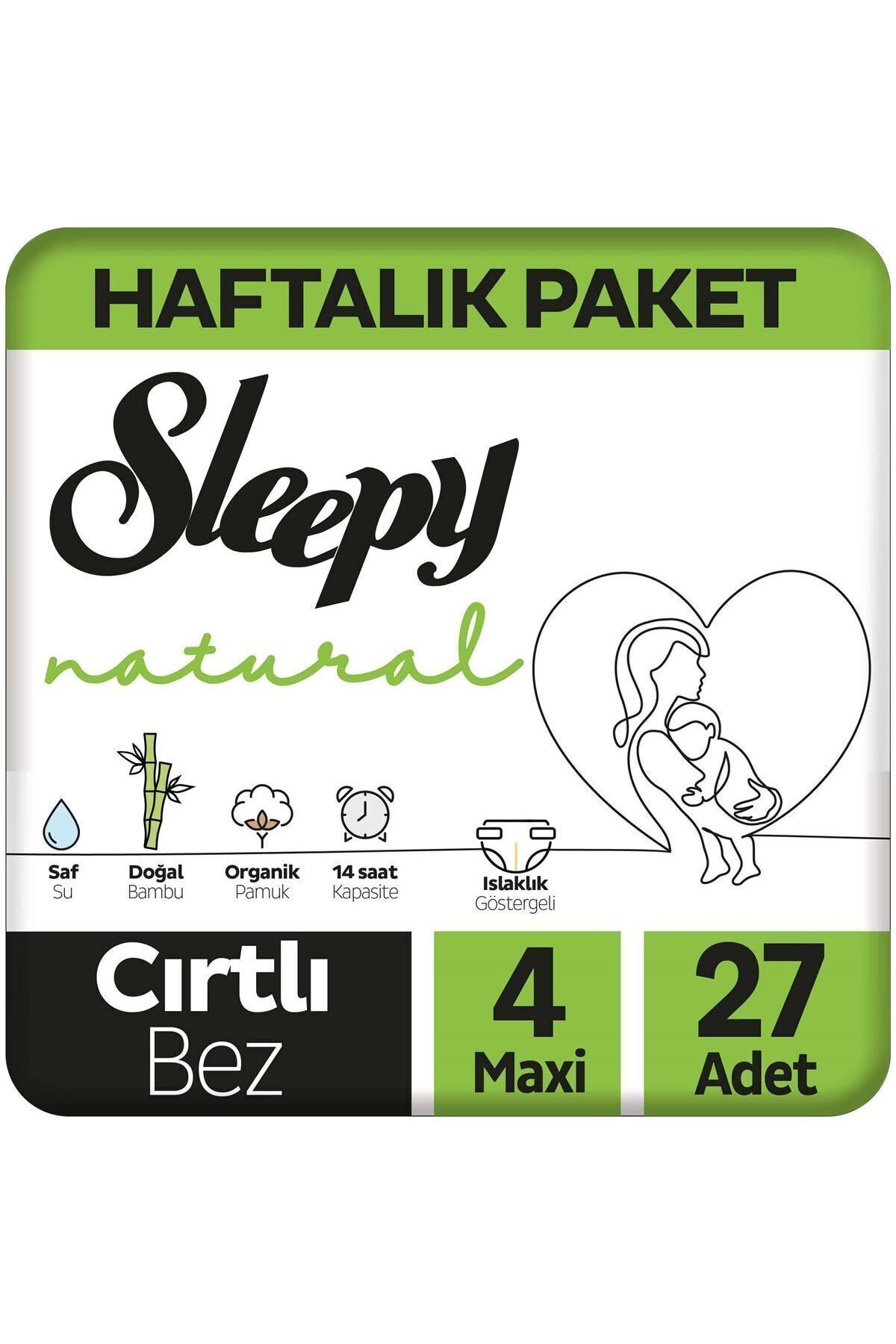 Sleepy Baby Bebek Bezi Jumbo 4 Beden Maxi 27'li 7-14 kg