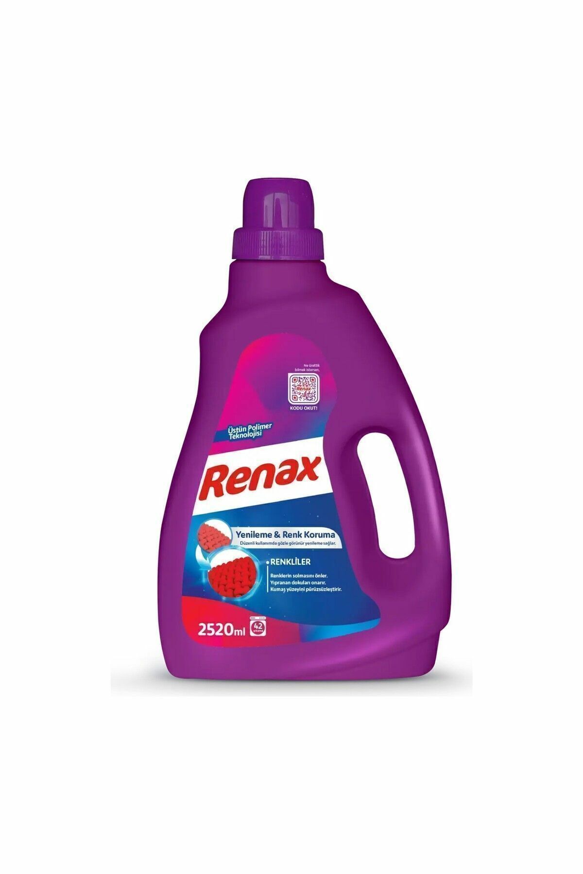 Renax Sıvı Deterjan 2520 ml Renkliler