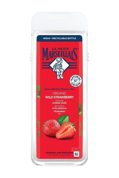 Le Petit Marseillais Akdeniz Çileği Banyo ve Duş Jeli 400ml