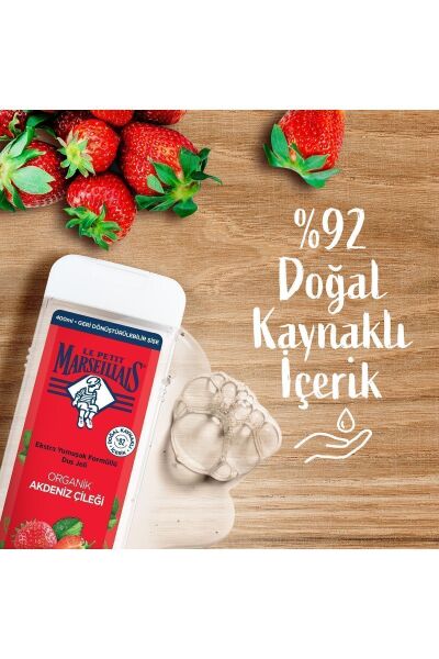 Le Petit Marseillais Akdeniz Çileği Banyo ve Duş Jeli 400ml