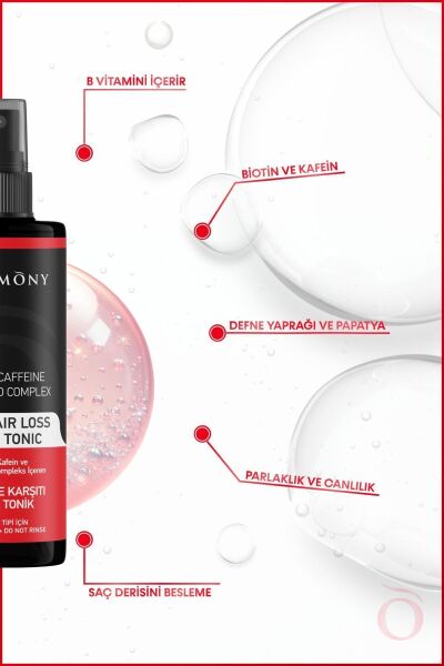 Ceremony Biotin & Kafein & Amino Kompleks İçeren Dökülme Karşıtı Saç Sprey Toniği 250 ml