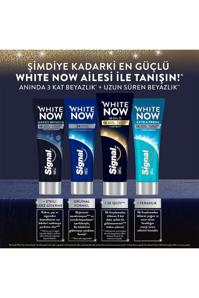 Signal 75 Ml D.Macunu White Now Gold