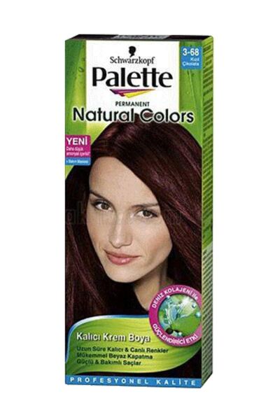 Palette Kalıcı Doğal Renkler Saç Boyası 3-68 Kızıl Çikolata
