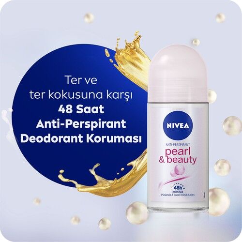 Nivea Roll-on 50 ml Kadın Pearl & Beauty Avokado Yağı
