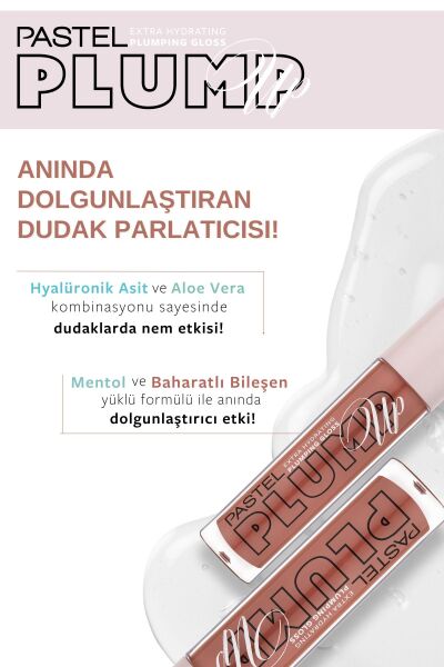 Pastel Plump Up 205 Extra Hydrating Plumping Gloss Dolgunlaştıran Dudak Parlatıcısı