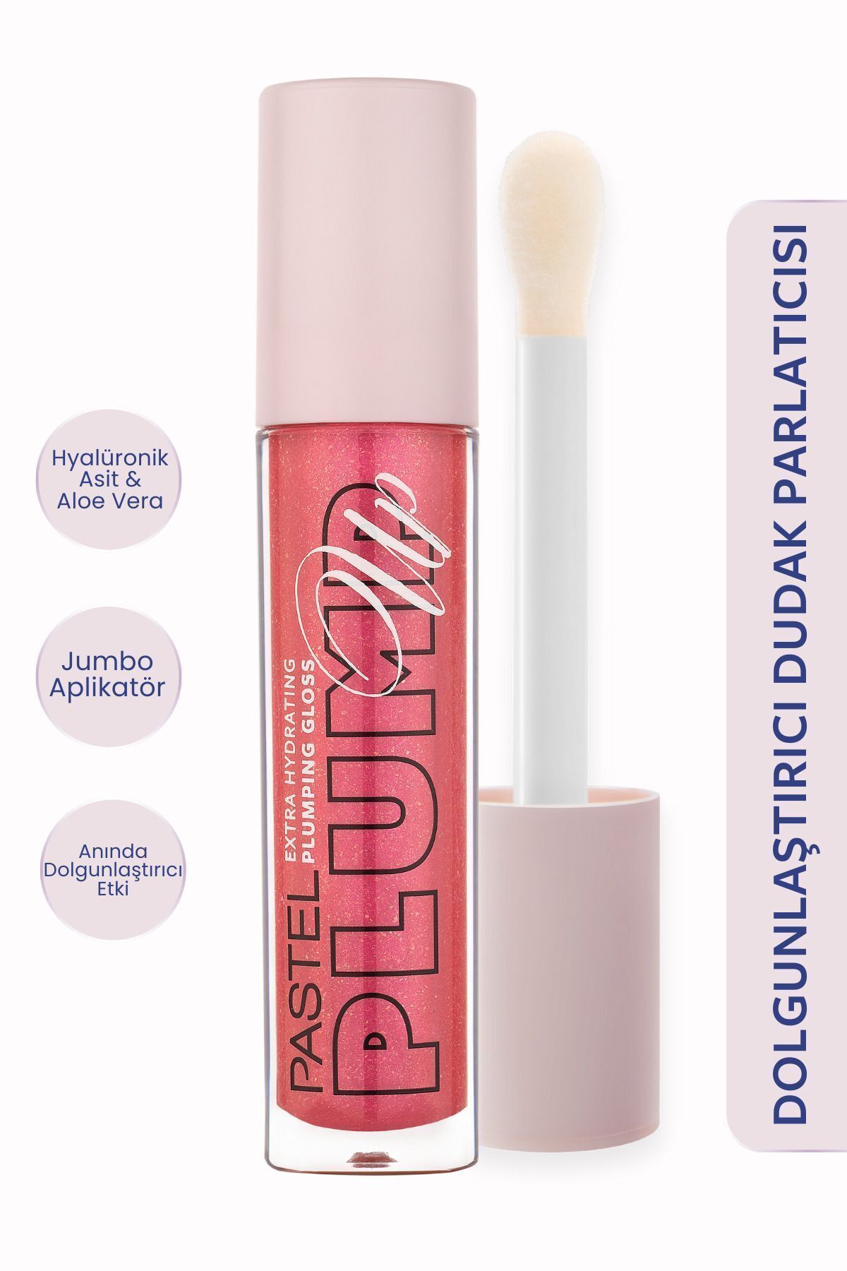 Pastel Plump Up 206 Extra Hydrating Plumping Gloss Dolgunlaştıran Dudak Parlatıcısı