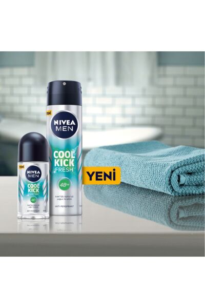 Nivea Roll-on Erkek 50 ML.Fresh Cool Kick