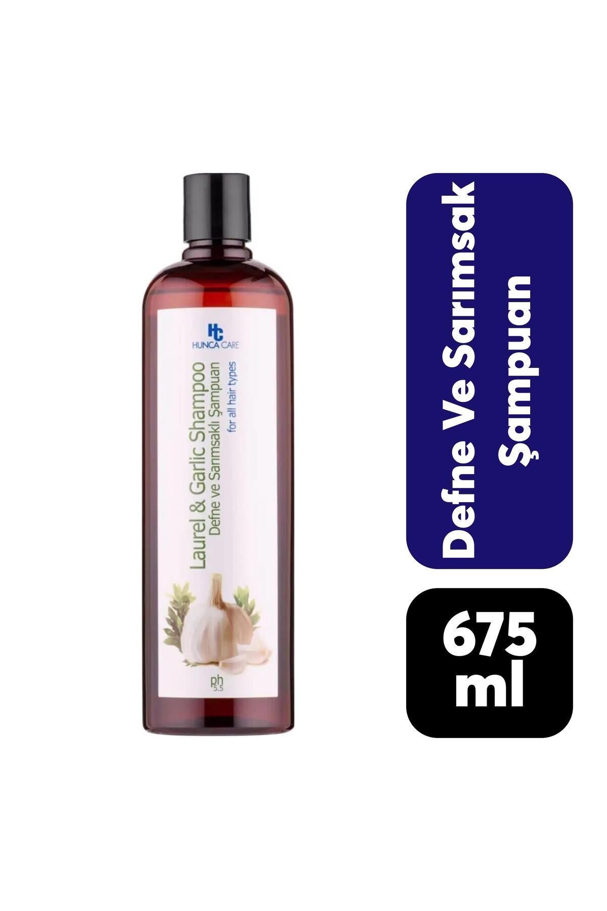 Hunca Care Şampuan 675 ml Defne & Sarımsak