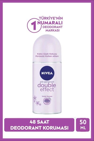 Nivea Double Effect Kadın Roll On 50 ml