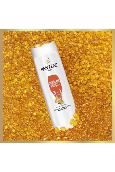 Pantene Şampuan 350 ml 3-1 Saç Dökülme Karşıtı