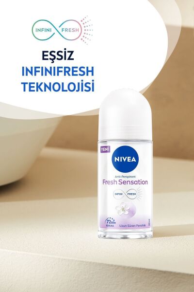 Nivea Fresh Sensation Kadın Roll On 50 ml