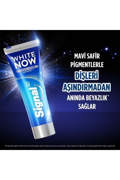 Signal Diş Macunu 75 ml White Now Anında Beyazlık