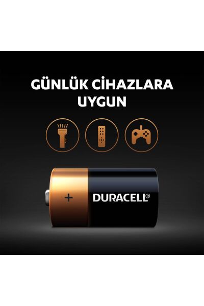 Duracell C Orta Pil 2'li