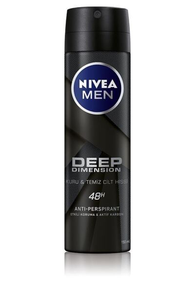 Nivea Men Erkek Sprey Deodorant Deep Dimension 150ml