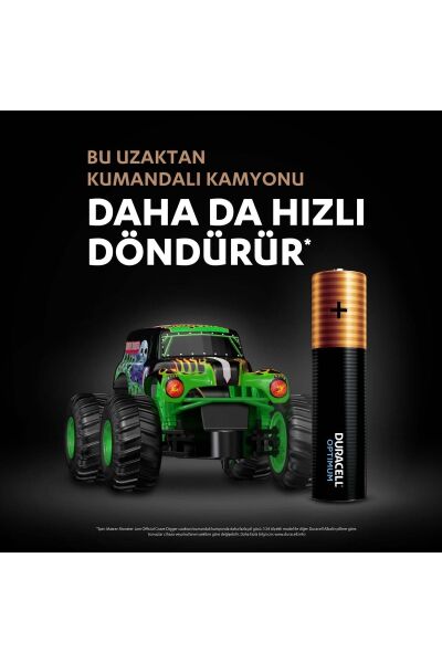 Duracell İnce Pil 4’lü Optium AAA