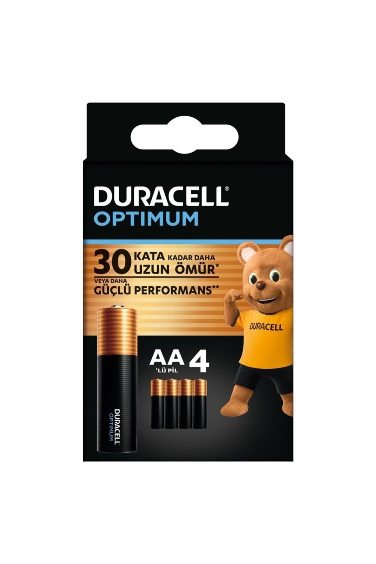 Duracell Kalem Pil 4’lü Optium AA