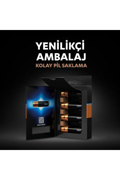 Duracell Kalem Pil 4’lü Optium AA