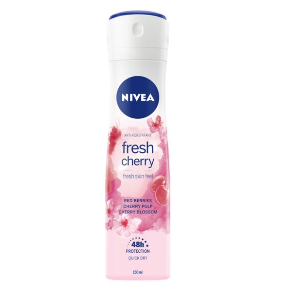 Nivea Sprey Deodorant Fresh Cherry 150 ml