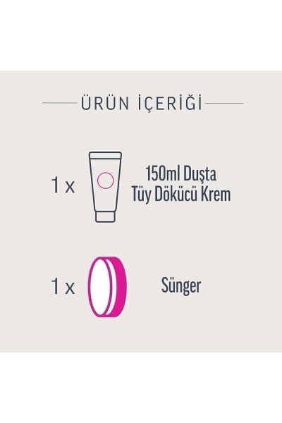 Veet Pure Tüy Dökücü Krem Duşta Normal Ciltler İçin 150 ml