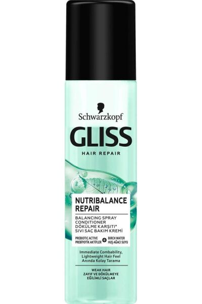 Gliss Sıvı Saç Kremi Nutri-Balance Repair 200 ml