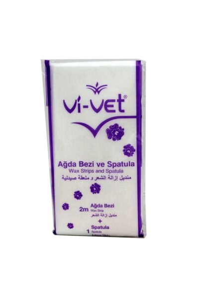 Vi-vet Ağda Bezi ve Spatula