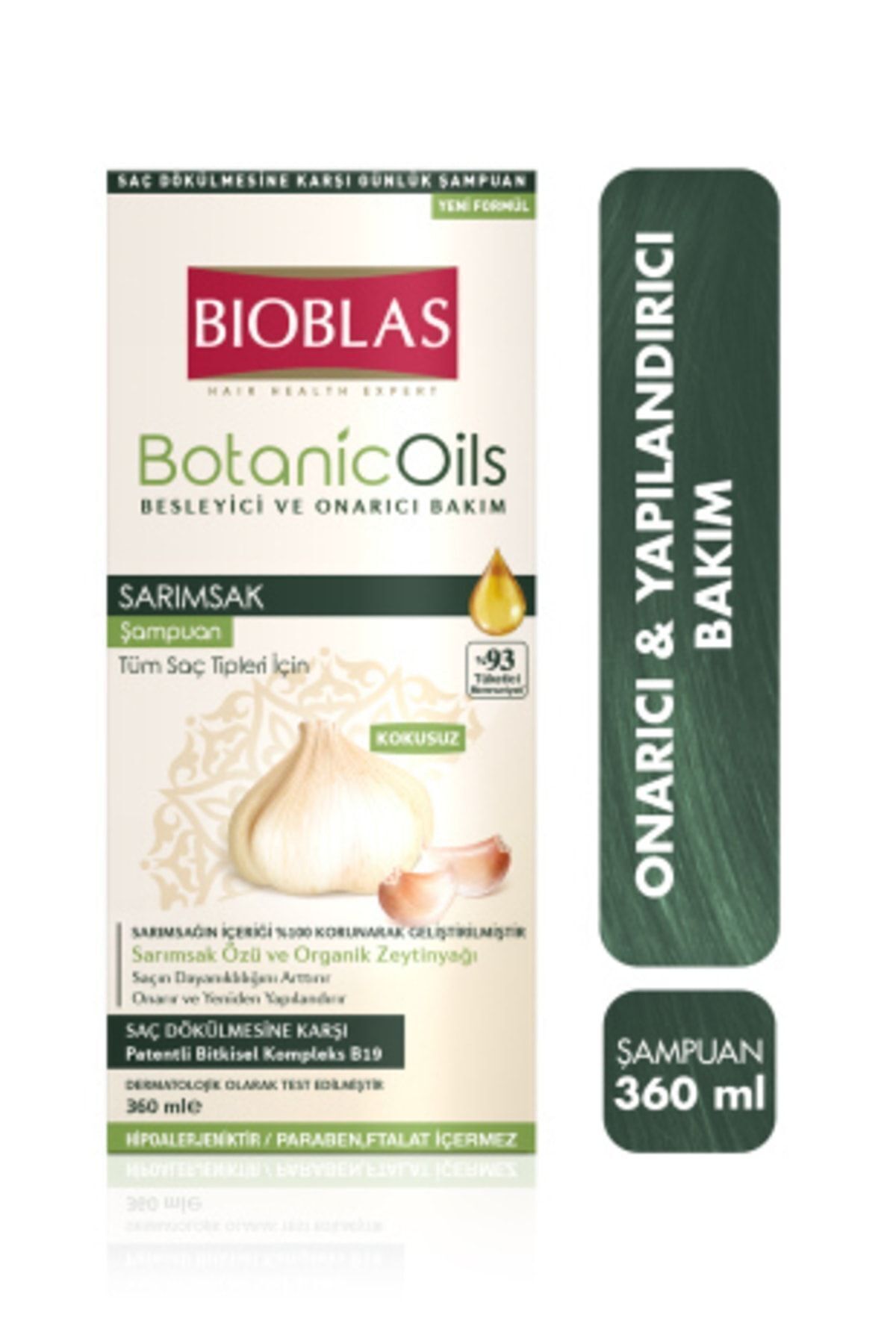 Bioblas Şampuan 360 ml Organic Sarımsak