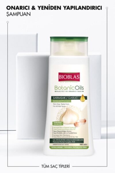 Bioblas Şampuan 360 ml Organic Sarımsak