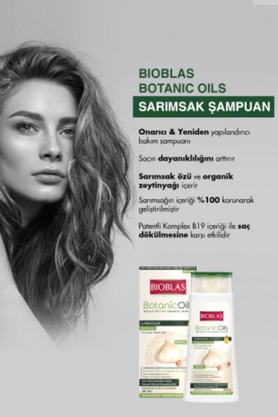 Bioblas Şampuan 360 ml Organic Sarımsak
