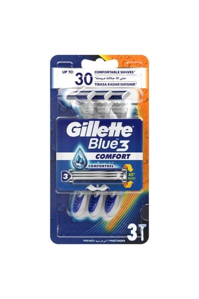 Gillette Blue3 Kullan At Tıraş Bıçağı 3'lı