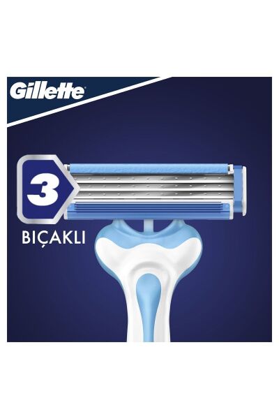Gillette Blue3 Cool Kullan At Tıraş Bıçağı 3'lü