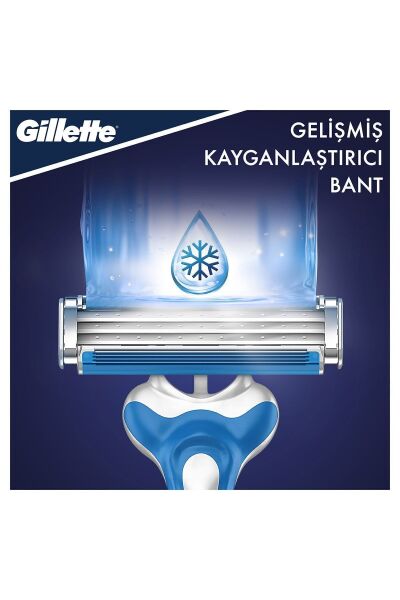 Gillette Blue3 Cool Kullan At Tıraş Bıçağı 3'lü