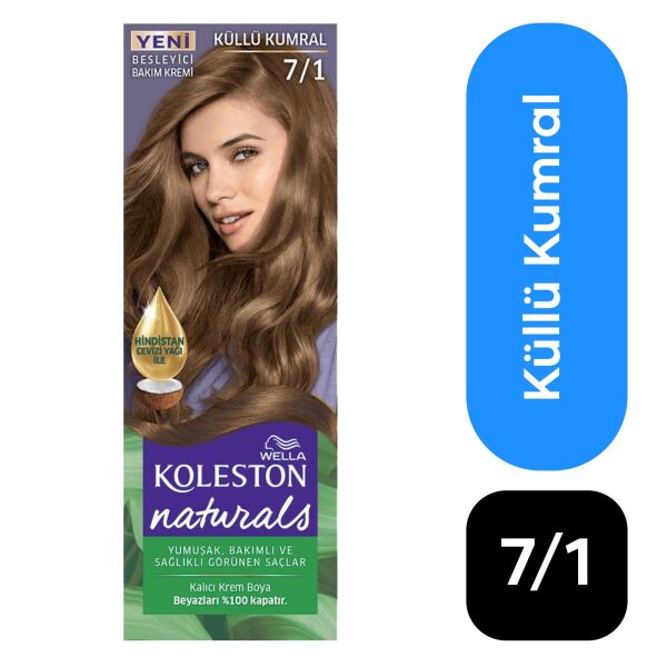 Wella Koleston Naturals Saç Boyası 7/1 Kumral