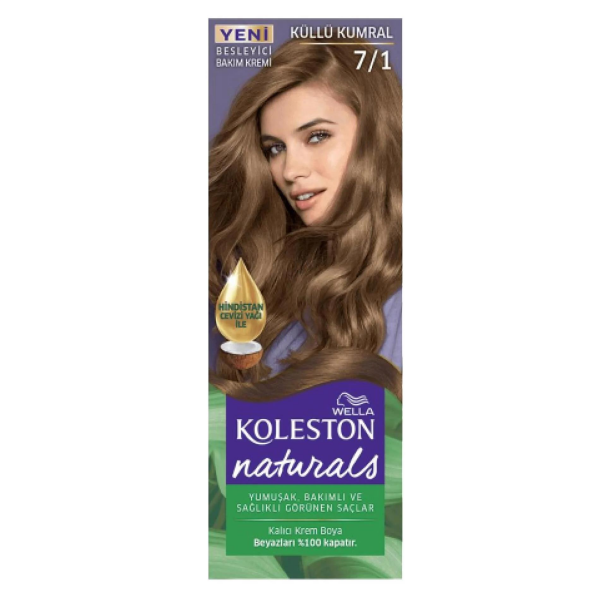 Wella Koleston Naturals Saç Boyası 7/1 Kumral