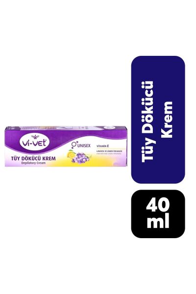 Vi-vet Tüy Dökücü Krem .40 ml