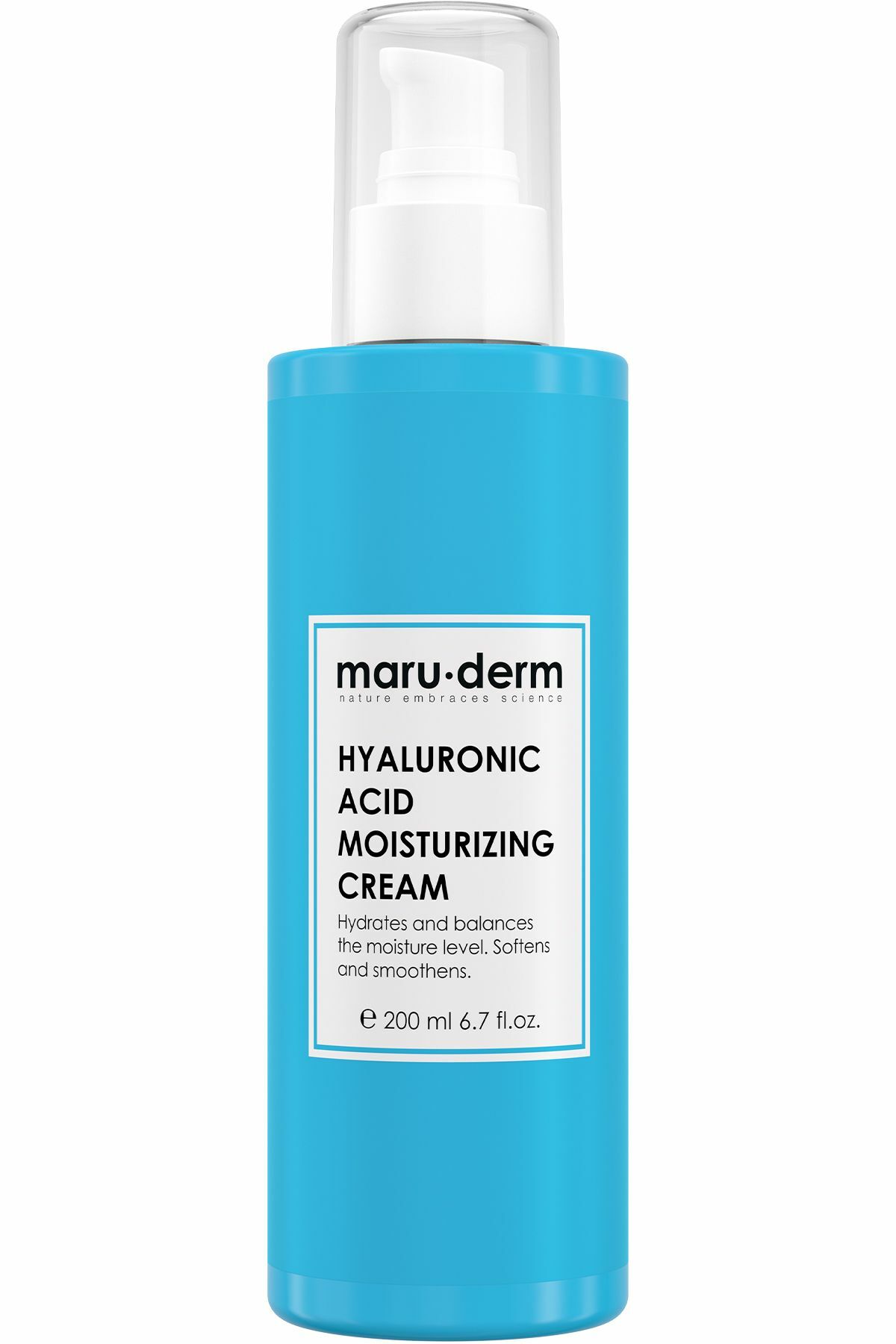 Maruderm Hyalüronik Asit Nemlendirici Yüz ve Vücut Cilt Bakım Kremi 200 ml