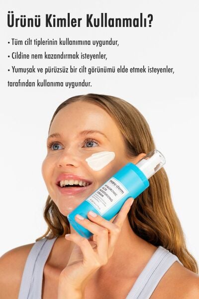Maruderm Hyalüronik Asit Nemlendirici Yüz ve Vücut Cilt Bakım Kremi 200 ml