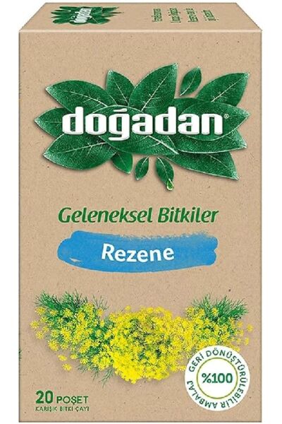 Doğadan 20'li Yumuşak İçimli Yeşil Çay Sade