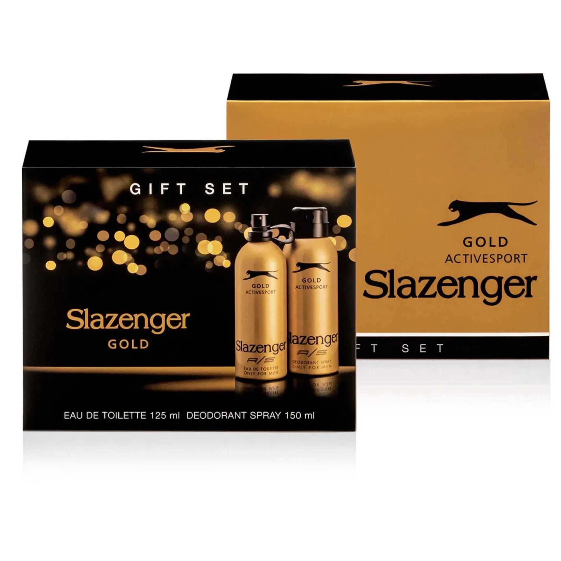 Slazenger Activesport Gold Erkek Parfüm Edt 125 ml + Deodorant 150 ml Set