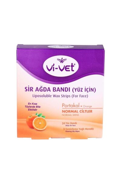 Vi-vet Sir Ağda Bandı 24'lü Portakal Yüz