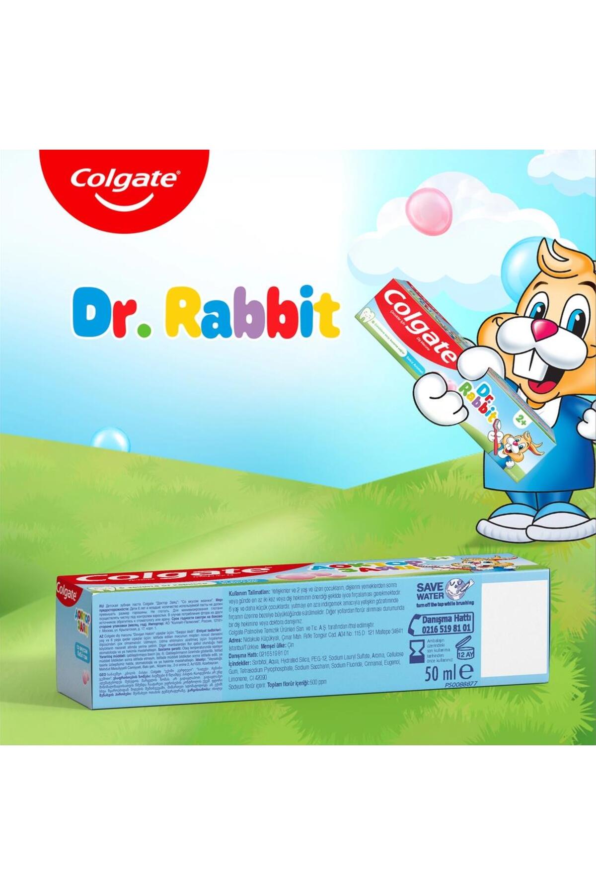 Dr.Rabbit Bubblegum Diş Macunu 50ml